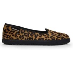 Superga Ballerines 2441 Calfhair Leopard Print-Black EU 41 Femme