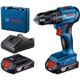 Bosch GSB 185-LI PROFESSIONAL Perceuse-visseuse sans fil, 2x 2,0 Ah, L-BOXX 06019K3100