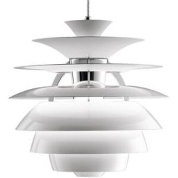 Louis Poulsen - Suspension PH - Blanc - Aluminium - Designer Poul Henningsen