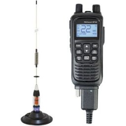 Pni Station De Radio Cb Portable Escort Hp 82 & Ml70 Antenna Black One Size unisex