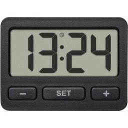 TFA Dostmann 60.2035.01 à quartz Horloge de table noir
