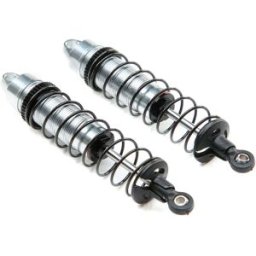 Losi Amortisseur Arrière Mini-t 2.0/mini-b 2 Unités Silver / Black One Size unisex