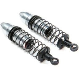 Losi Amortisseur Avant Mini-t 2.0/mini-b 2 Unités Silver / Black One Size unisex