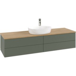 Villeroy und Boch Meuble sous-vasque Villeroy & Boch Antao 1600x360x500mm L25151HL avec éclairage avec structure FK/AP: HL/1