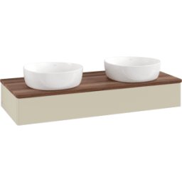 Villeroy und Boch Meuble sous-vasque Villeroy & Boch Antao 1200x190x500mm L13012HJ avec éclairage FK/AP: HJ/2