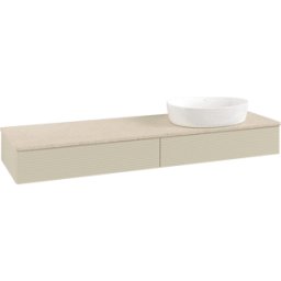 Villeroy und Boch Meuble sous-vasque Villeroy & Boch Antao 1600x190x500mm L16113HJ avec éclairage avec structure FK/AP: HJ/3
