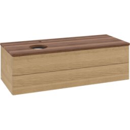 Villeroy und Boch Meuble sous-vasque Villeroy & Boch Antao 1200x360x500mm L22152HN avec éclairage avec structure FK/AP: HN/2