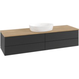 Villeroy und Boch Meuble sous-vasque Villeroy & Boch Antao 1600x360x500mm L25111PD avec éclairage avec structure FK/AP: PD/1