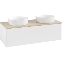 Villeroy und Boch Meuble sous-vasque Villeroy & Boch Antao 1200x360x500mm L35013MT avec éclairage FK/AP: MT/3
