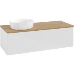 Villeroy und Boch Meuble sous-vasque Villeroy & Boch Antao 1200x360x500mm L33011GF avec éclairage FK/AP: GF/1