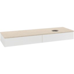 Villeroy und Boch Meuble sous-vasque Villeroy & Boch Antao 1600x190x500mm L16113GF avec éclairage avec structure FK/AP: GF/3