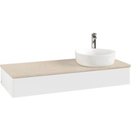 Villeroy und Boch Meuble sous-vasque Villeroy & Boch Antao 1200x190x500mm L12053MT avec éclairage FK/AP: MT/3