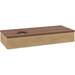 Villeroy und Boch Meuble sous-vasque Villeroy & Boch Antao 1200x190x500mm L11112HN avec éclairage avec structure FK/AP: HN/2