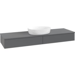 Villeroy und Boch Meuble sous-vasque Villeroy & Boch Antao 1600x190x500mm L14010GK avec éclairage FK/AP: GK/0