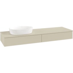 Villeroy und Boch Meuble sous-vasque Villeroy & Boch Antao 1600x190x500mm L15010HJ avec éclairage FK/AP: HJ/0