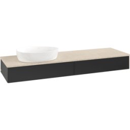 Villeroy und Boch Meuble sous-vasque Villeroy & Boch Antao 1600x190x500mm L15013PD avec éclairage FK/AP: PD/3