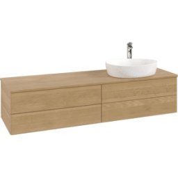 Villeroy und Boch Meuble sous-vasque Villeroy & Boch Antao 1600x360x500mm L27051HN avec éclairage FK/AP: HN/1