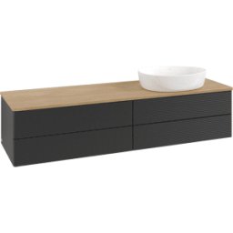 Villeroy und Boch Meuble sous-vasque Villeroy & Boch Antao 1600x360x500mm L27111PD avec éclairage avec structure FK/AP: PD/1
