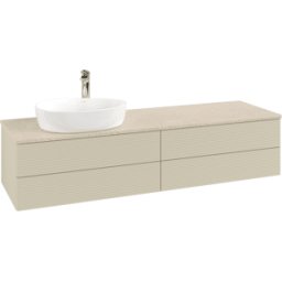 Villeroy und Boch Meuble sous-vasque Villeroy & Boch Antao 1600x360x500mm L26153HJ avec éclairage avec structure FK/AP: HJ/3