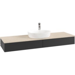 Villeroy und Boch Meuble sous-vasque Villeroy & Boch Antao 1600x190x500mm L14153PD avec éclairage avec structure FK/AP: PD/3