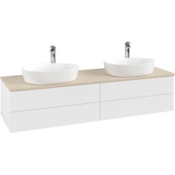 Villeroy und Boch Meuble sous-vasque Villeroy & Boch Antao 1600x360x500mm L28053MT avec éclairage FK/AP: MT/3