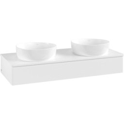 Villeroy und Boch Meuble sous-vasque Villeroy & Boch Antao 1200x190x500mm L13010MT avec éclairage FK/AP: MT/0