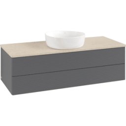 Villeroy und Boch Villeroy & Boch Antao meuble sous lavabo 1200x360x500mm L21113GK avec éclairage avec structure FK/AP: GK/3