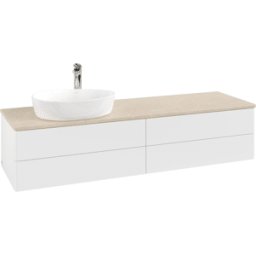 Villeroy und Boch Meuble sous-vasque Villeroy & Boch Antao 1600x360x500mm L26053MT avec éclairage FK/AP: MT/3