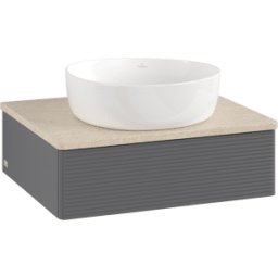 Villeroy und Boch Villeroy & Boch Antao meuble sous vasque 600x190x500mm L07113GK avec éclairage avec structure FK/AP: GK/3