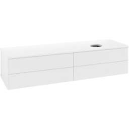 Villeroy und Boch Meuble sous-vasque Villeroy & Boch Antao 1600x360x500mm L27010MT avec éclairage FK/AP: MT/0
