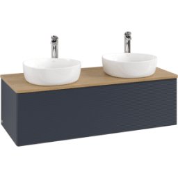 Villeroy und Boch Meuble sous-vasque Villeroy & Boch Antao 1200x360x500mm L35151HG avec éclairage avec structure FK/AP: HG/1