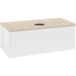 Villeroy und Boch Meuble sous-vasque Villeroy & Boch Antao 1000x360x500mm L31053MT avec éclairage FK/AP: MT/3