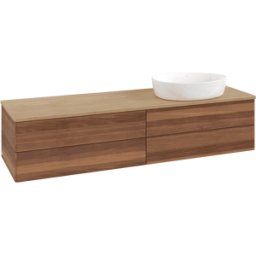 Villeroy und Boch Meuble sous-vasque Villeroy & Boch Antao 1600x360x500mm L27011HM avec éclairage FK/AP: HM/1