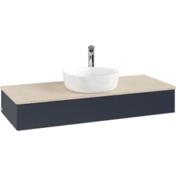 Villeroy und Boch Meuble sous-vasque Villeroy & Boch Antao 1200x190x500mm L10053HG avec éclairage FK/AP: HG/3