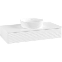Villeroy und Boch Meuble sous-vasque Villeroy & Boch Antao 1000x190x500mm L09110MT avec éclairage avec structure FK/AP: MT/0