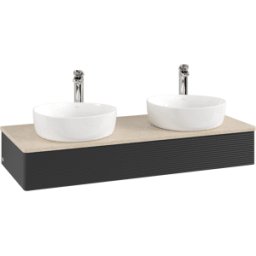 Villeroy und Boch Meuble sous-vasque Villeroy & Boch Antao 1200x190x500mm L13153PD avec éclairage avec structure FK/AP: PD/3