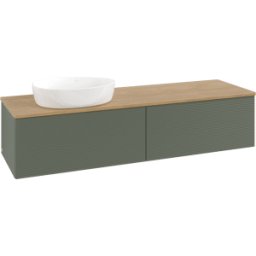 Villeroy und Boch Meuble sous-vasque Villeroy & Boch Antao 1600x360x500mm L37111HL avec éclairage avec structure FK/AP: HL/1