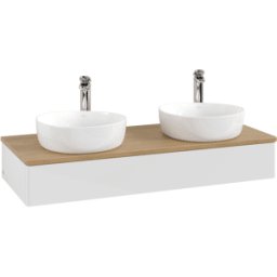 Villeroy und Boch Meuble sous-vasque Villeroy & Boch Antao 1200x190x500mm L13051GF avec éclairage FK/AP: GF/1