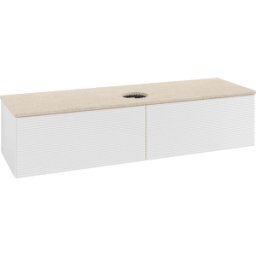 Villeroy und Boch Meuble sous-vasque Villeroy & Boch Antao 1600x360x500mm L36113GF avec éclairage avec structure FK/AP: GF/3