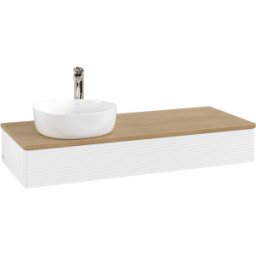 Villeroy und Boch Meuble sous-vasque Villeroy & Boch Antao 1200x190x500mm L11151MT avec éclairage avec structure FK/AP: MT/1