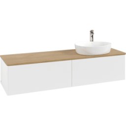 Villeroy und Boch Meuble sous-vasque Villeroy & Boch Antao 1600x360x500mm L38051MT avec éclairage FK/AP: MT/1