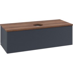 Villeroy und Boch Meuble sous-vasque Villeroy & Boch Antao 1200x360x500mm L32112HG avec éclairage avec structure FK/AP: HG/2