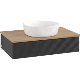 Villeroy und Boch Meuble sous-vasque Villeroy & Boch Antao 800x190x500mm L08111PD avec éclairage avec structure FK/AP: PD/1