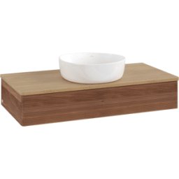 Villeroy und Boch Meuble sous-vasque Villeroy & Boch Antao 1000x190x500mm L09111HM avec éclairage avec structure FK/AP: HM/1