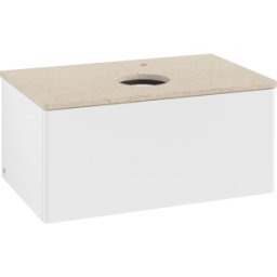 Villeroy und Boch Meuble sous-vasque Villeroy & Boch Antao 800x360x500mm L30053MT avec éclairage FK/AP: MT/3