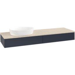 Villeroy und Boch Meuble sous-vasque Villeroy & Boch Antao 1600x190x500mm L15013HG avec éclairage FK/AP: HG/3