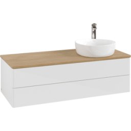 Villeroy und Boch Meuble sous-vasque Villeroy & Boch Antao 1200x360x500mm L23051GF avec éclairage FK/AP: GF/1