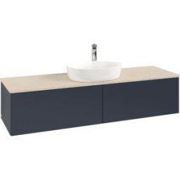 Villeroy und Boch Meuble sous-vasque Villeroy & Boch Antao 1600x360x500mm L36053HG avec éclairage FK/AP: HG/3