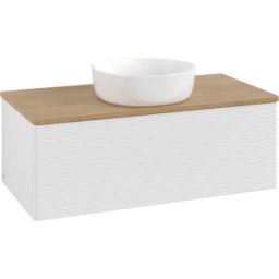 Villeroy und Boch Meuble sous-vasque Villeroy & Boch Antao 1000x360x500mm L31111GF avec éclairage avec structure FK/AP: GF/1