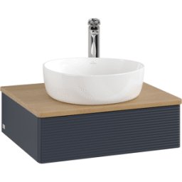 Villeroy und Boch Meuble sous-vasque Villeroy & Boch Antao 600x190x500mm L07151HG avec éclairage avec structure FK/AP: HG/1